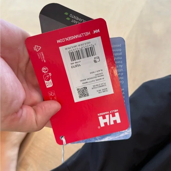 Helly Hansen Kids Puffer Jacket - Dark Blue - Picture 10 of 10